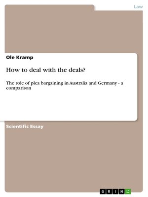 cover image of How to deal with the deals?